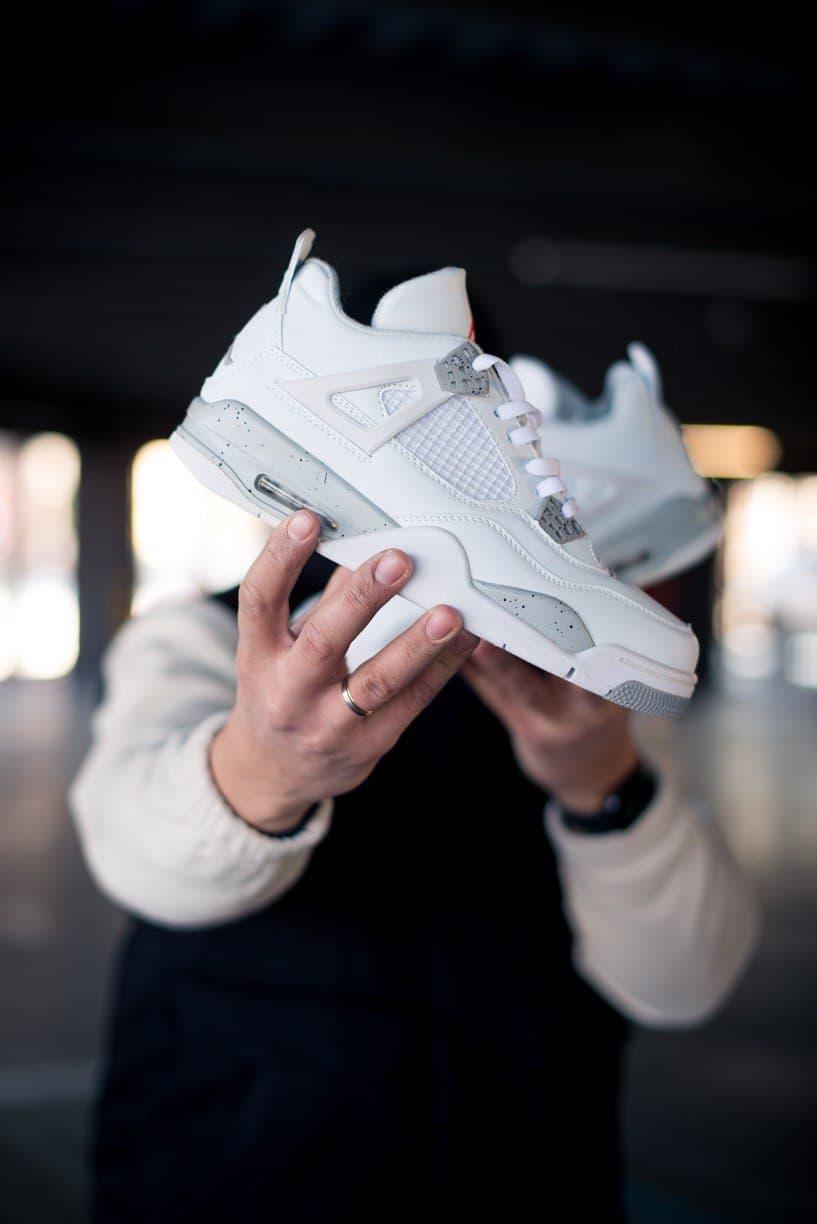 Nike Air Jordan Retro 4 White Oreo
