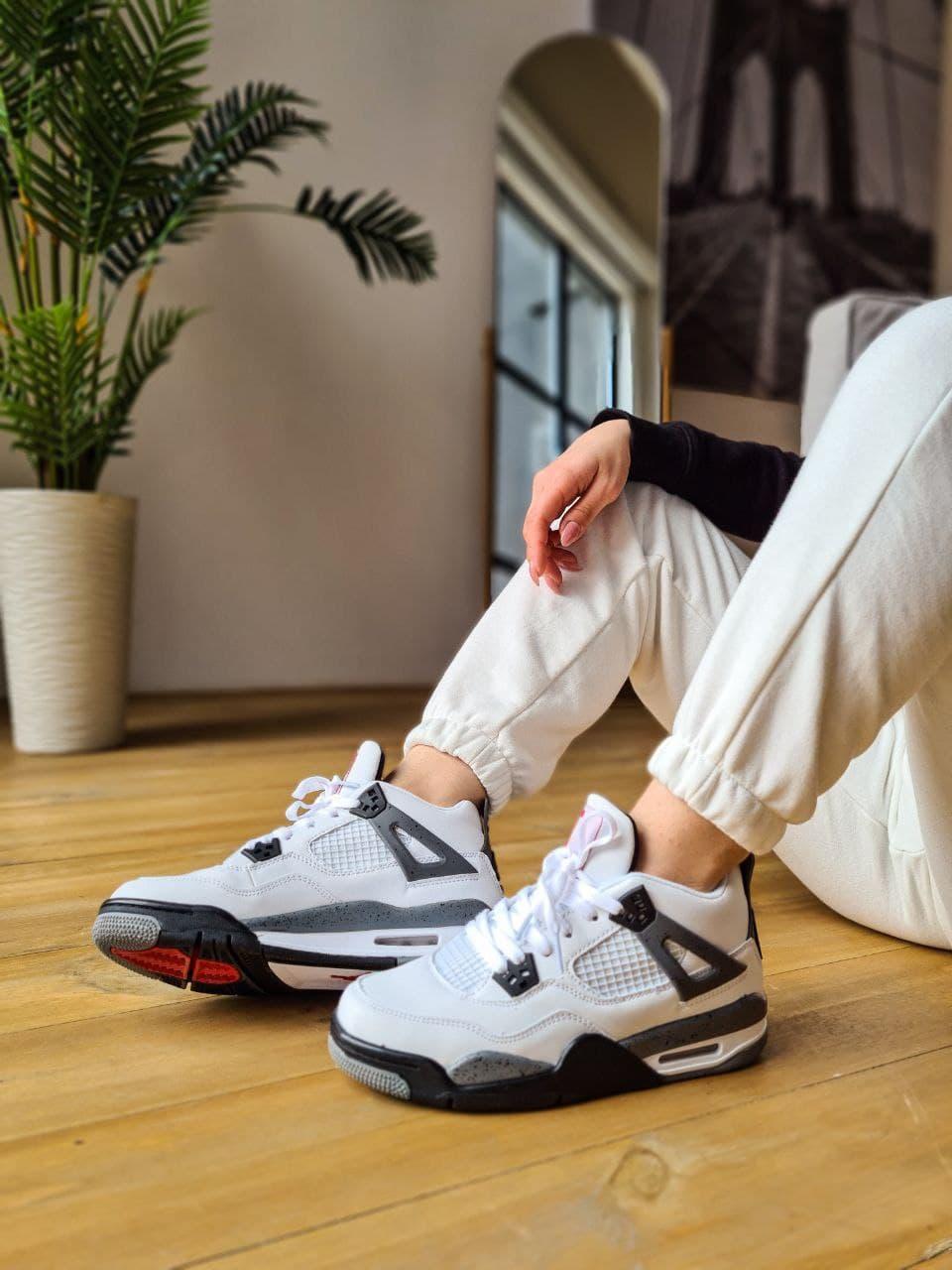 Nike Air Jordan Retro 4 White Cement