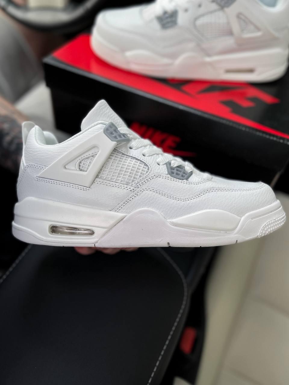 Nike Air Jordan Retro 4 White Cement v2