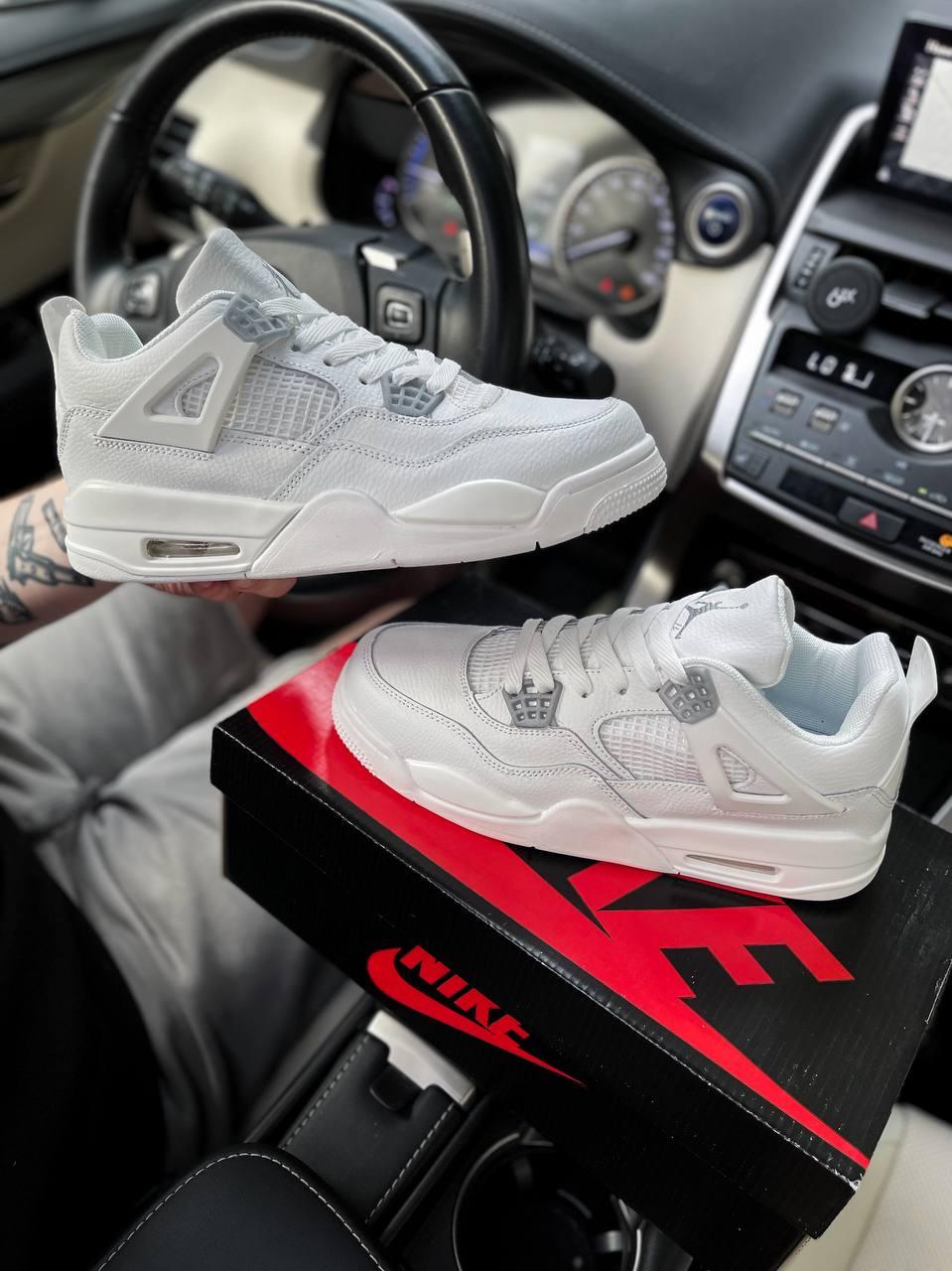 Nike Air Jordan Retro 4 White Cement v2
