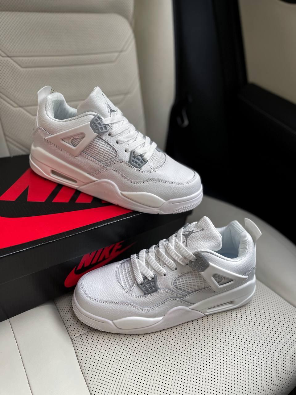 Nike Air Jordan Retro 4 White Cement v2