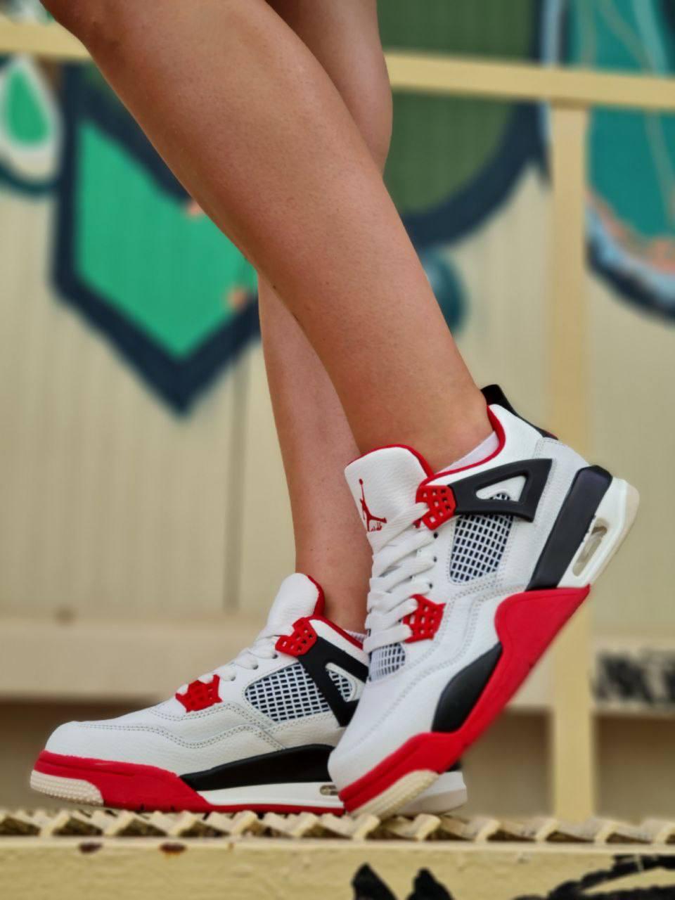 Nike Air Jordan Retro 4 Fire Red v2