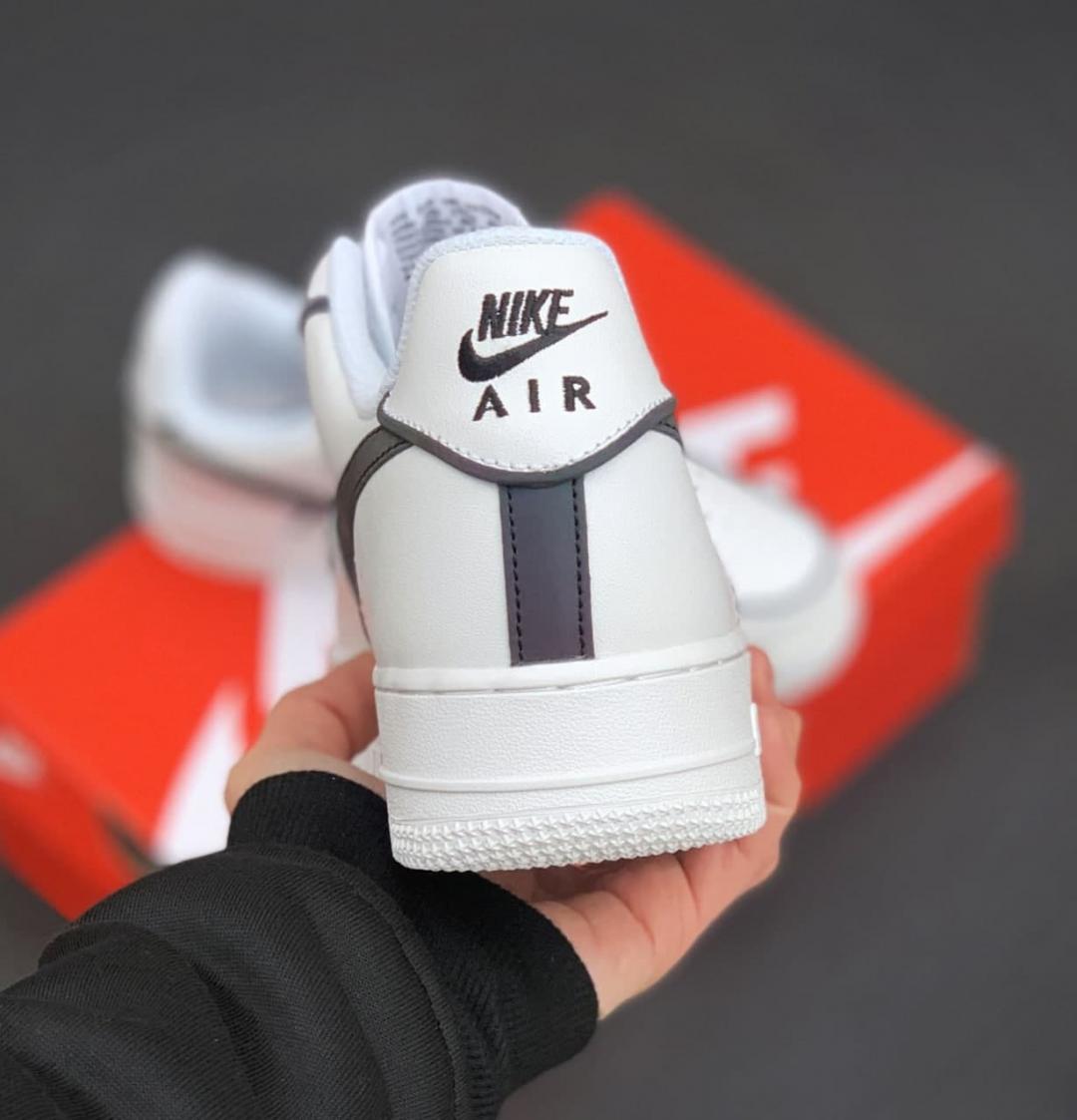 Nike Air Force 1 White Black 3