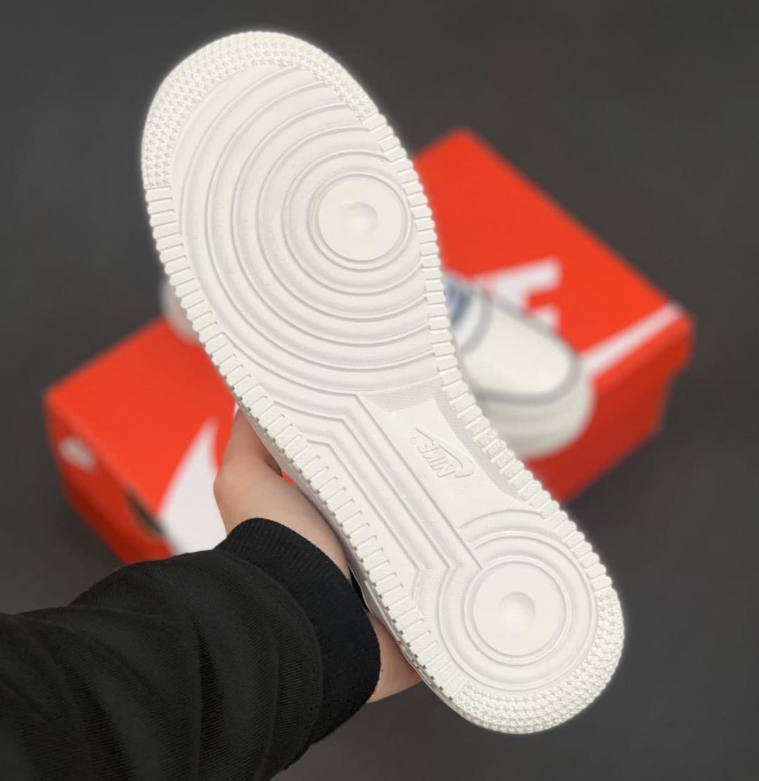 Nike Air Force 1 White Black 3