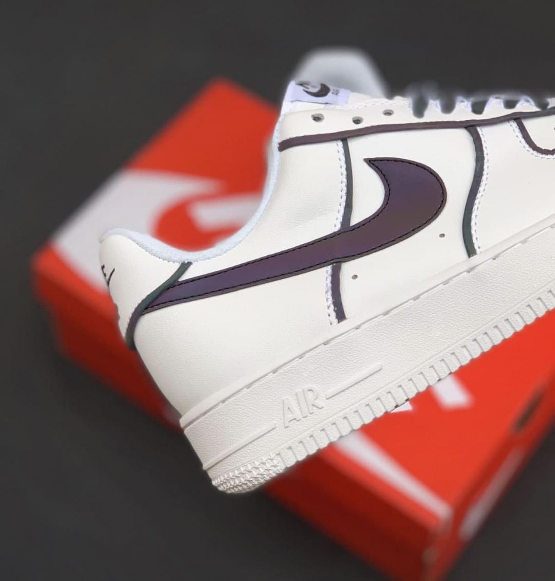 Nike Air Force 1 White Black 3