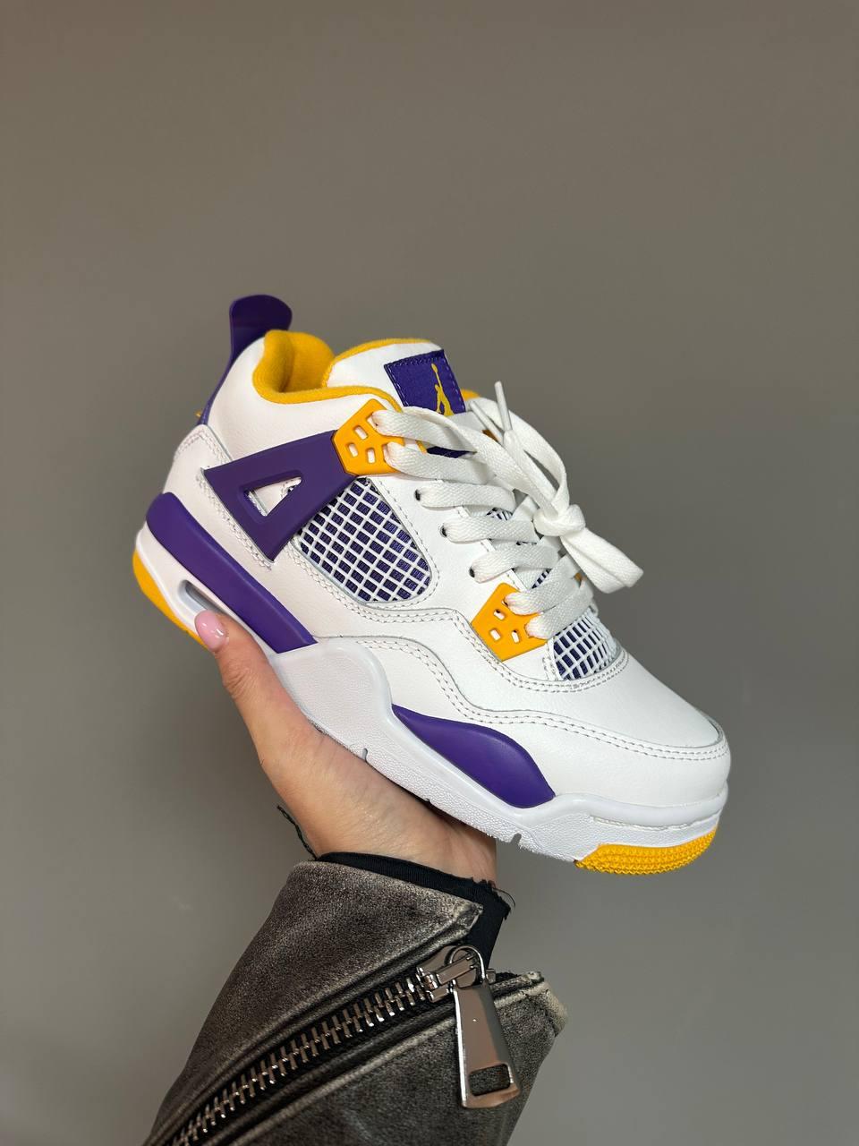 Nike Air Jordan Retro 4 Lakers