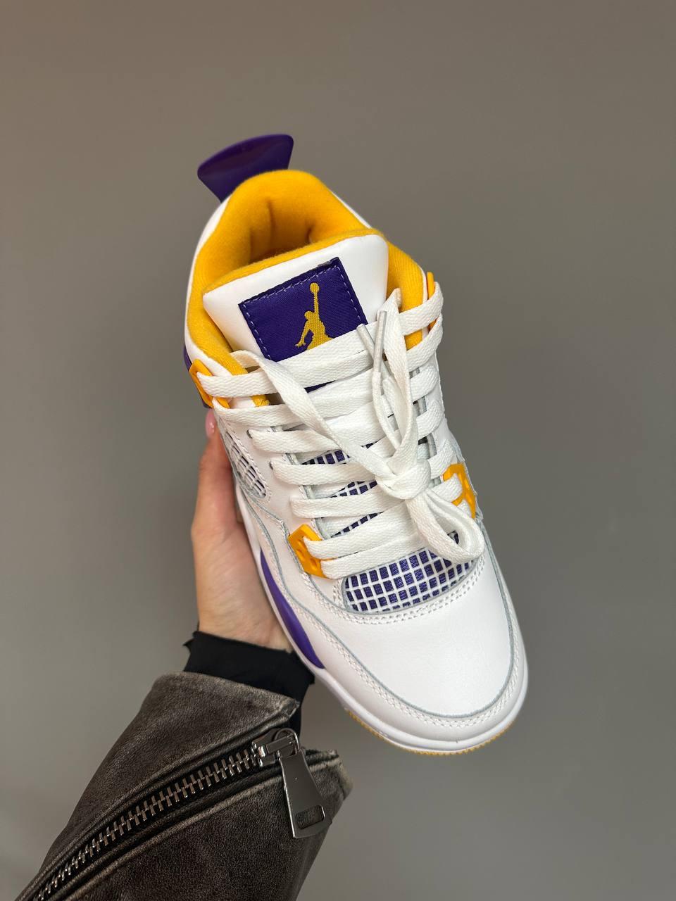 Nike Air Jordan Retro 4 Lakers