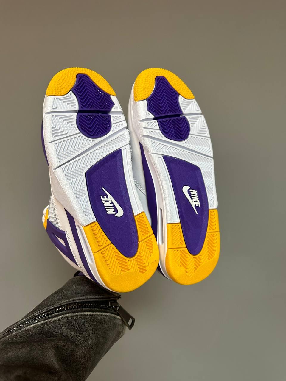 Nike Air Jordan Retro 4 Lakers