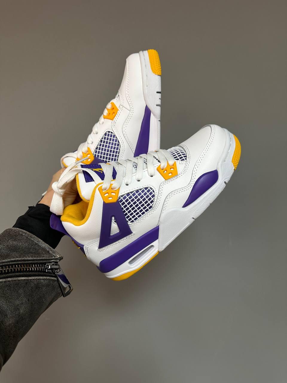 Nike Air Jordan Retro 4 Lakers