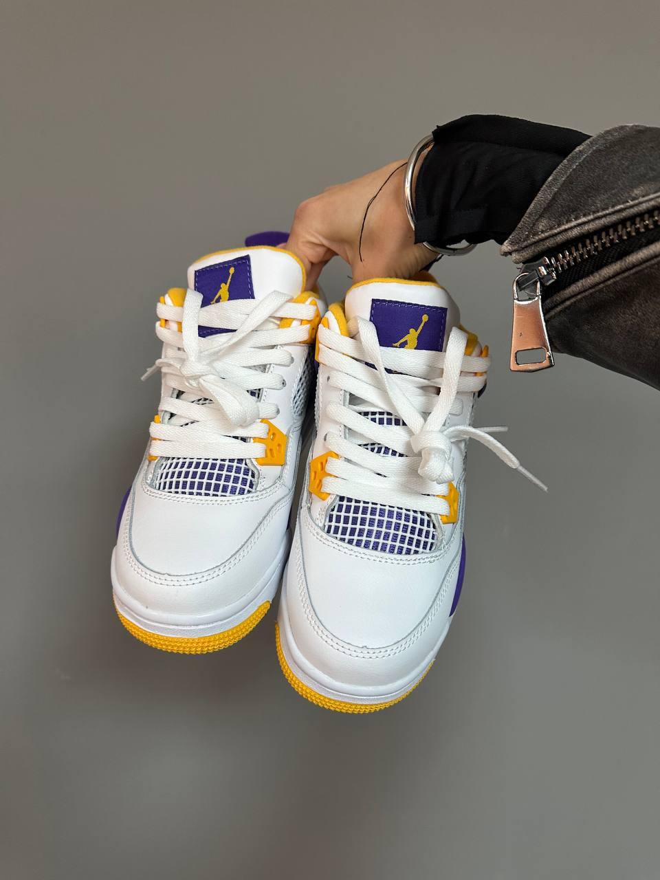 Nike Air Jordan Retro 4 Lakers