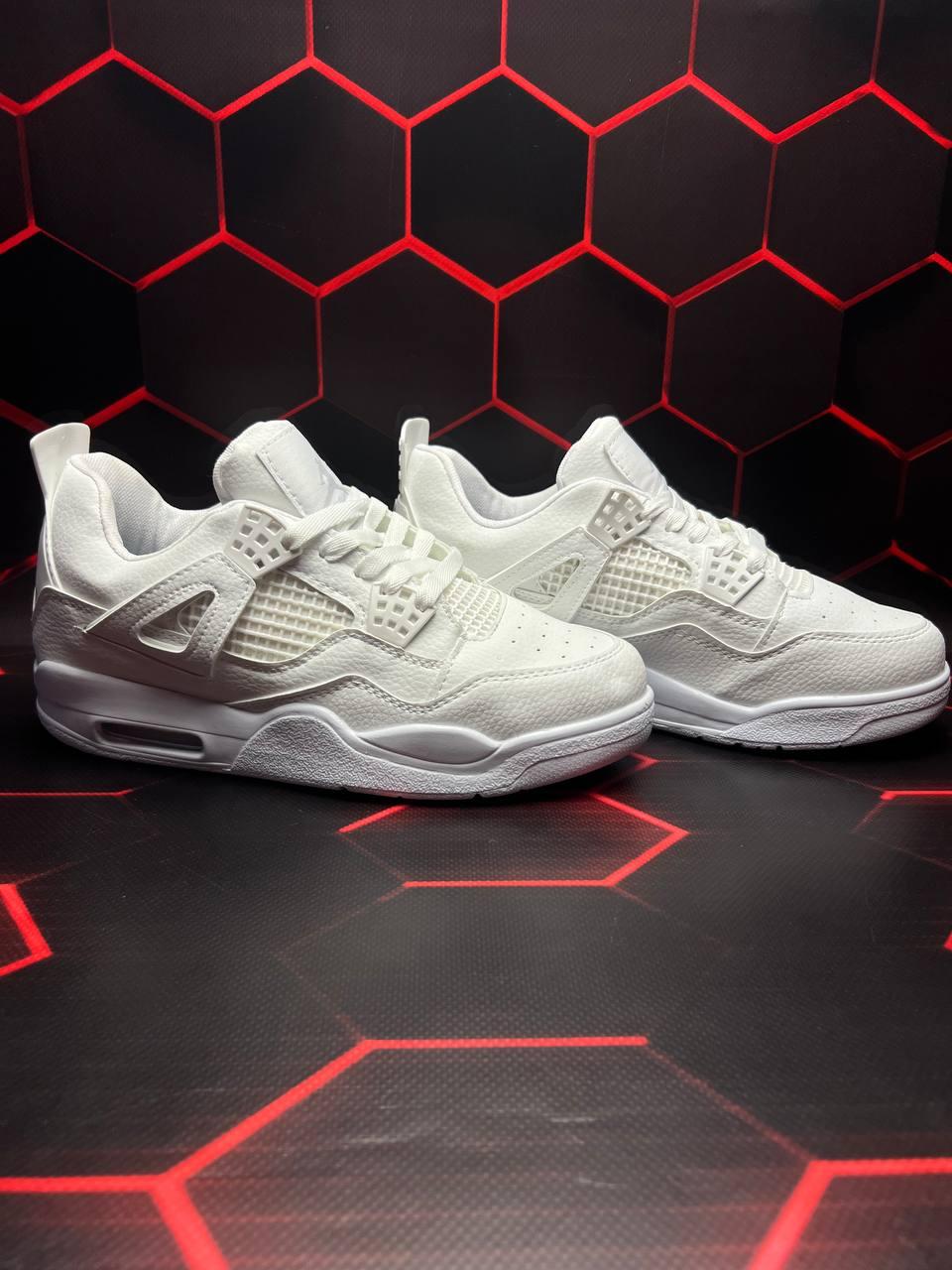 Nike Air Jordan Retro 4 Full White v2