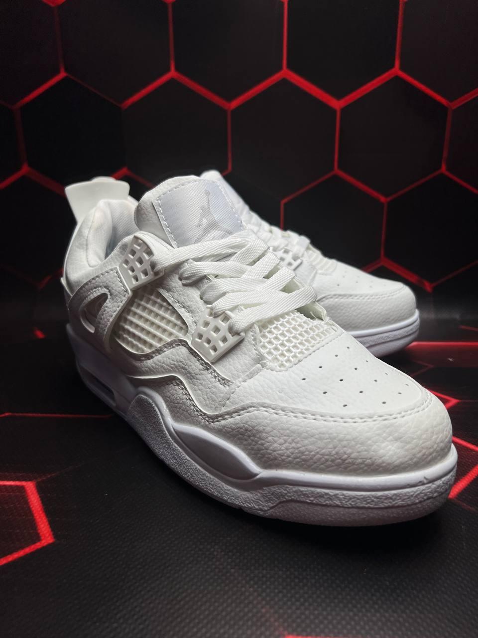 Nike Air Jordan Retro 4 Full White v2