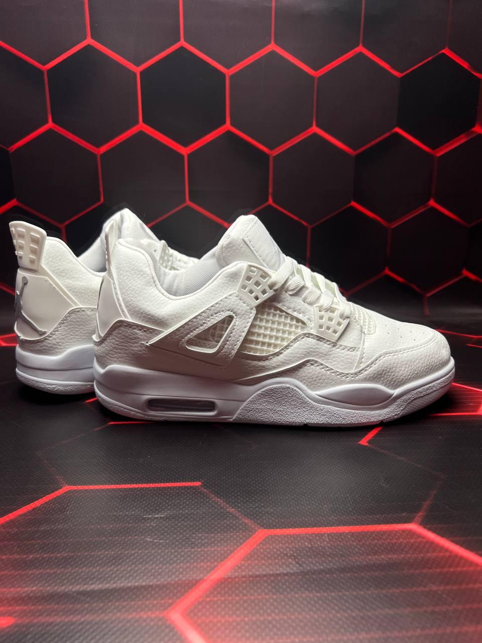Nike Air Jordan Retro 4 Full White v2