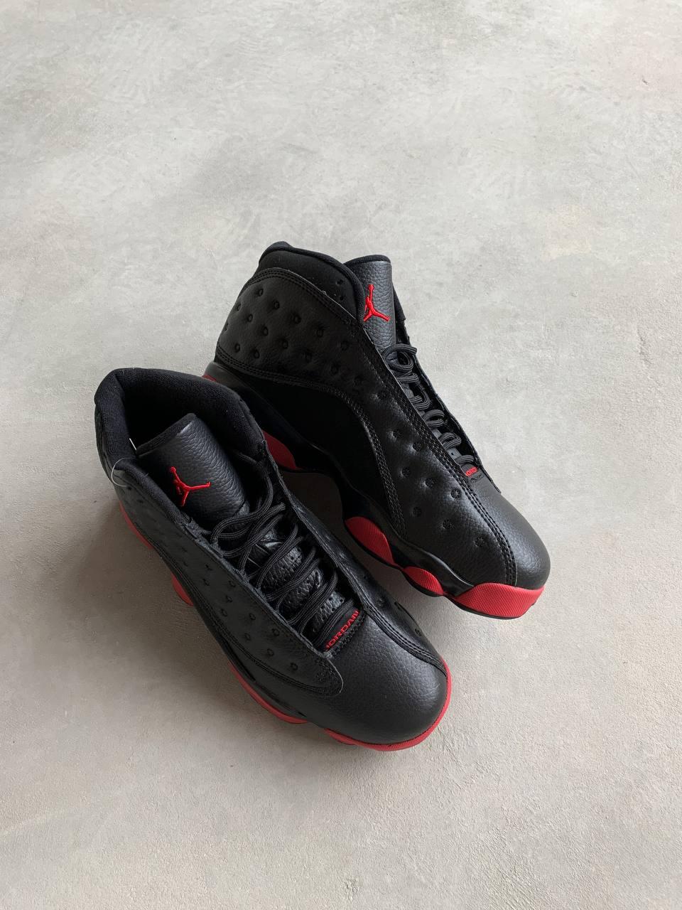 Nike Air Jordan Retro 13 Black Red v2