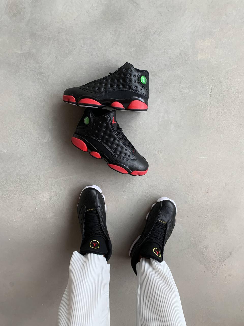 Nike Air Jordan Retro 13 Black Red v2