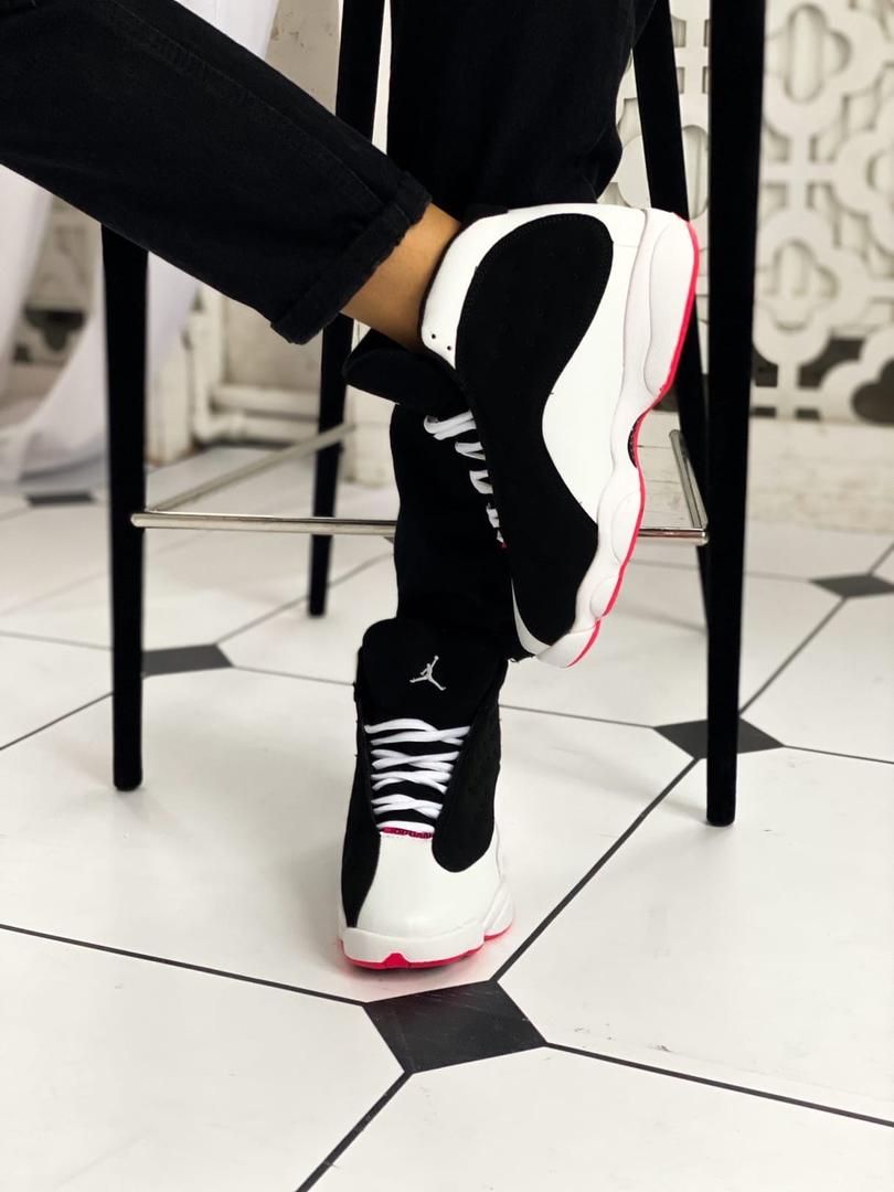 Nike Air Jordan Retro 13 Black White Pink