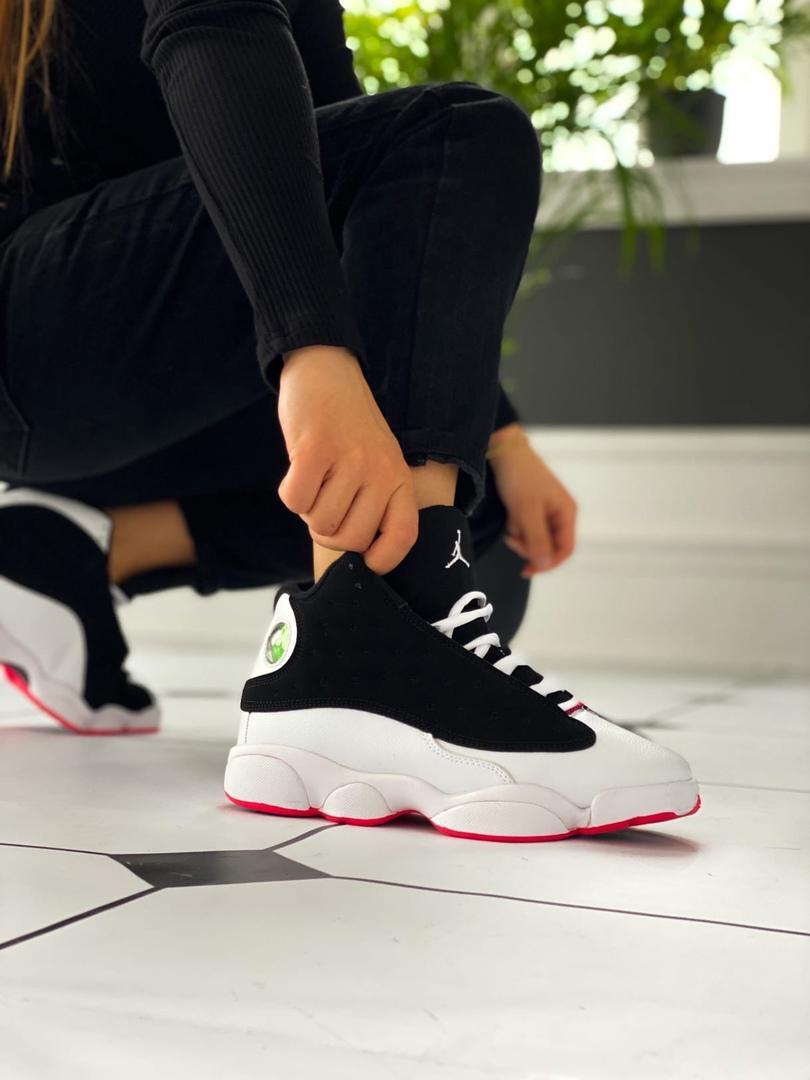 Nike Air Jordan Retro 13 Black White Pink