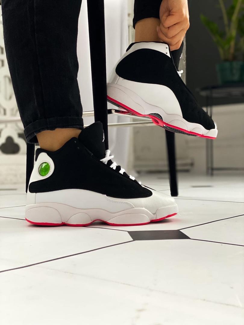 Nike Air Jordan Retro 13 Black White Pink