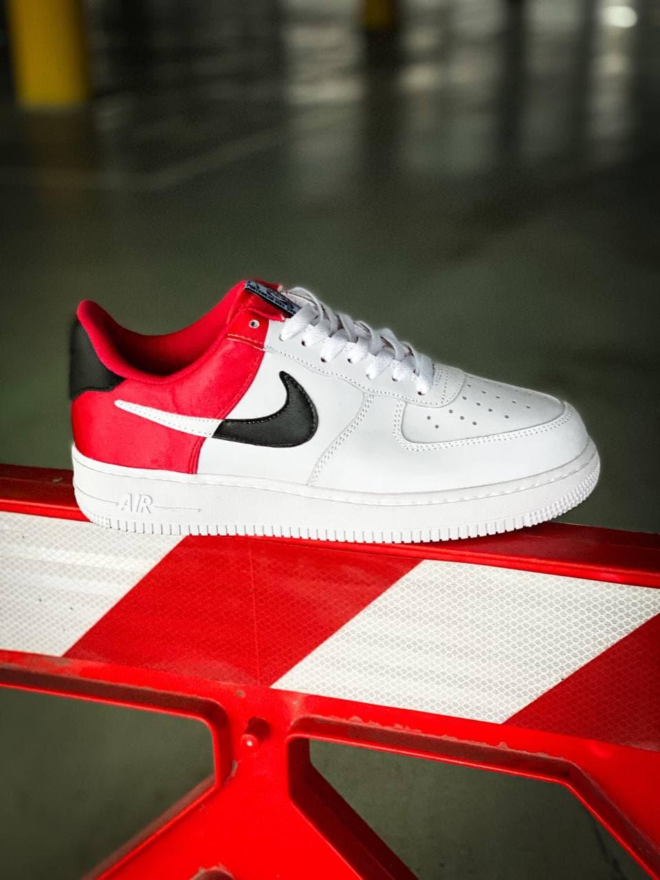 Nike Air Force 1 White Red Black