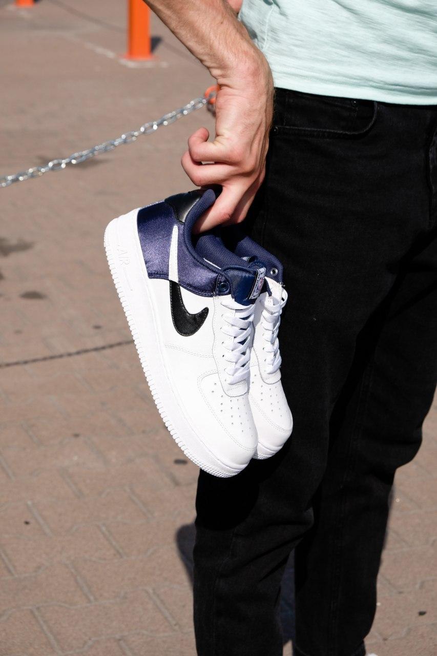 Nike Air Force 1 White Violet Black