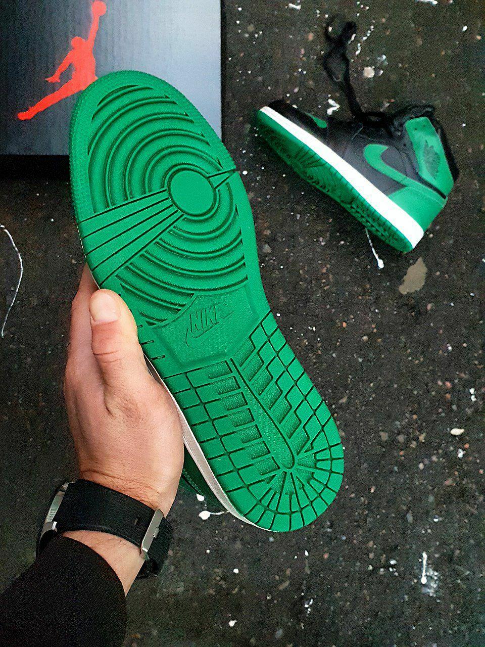 Nike Air Jordan 1 High Winter Black Green