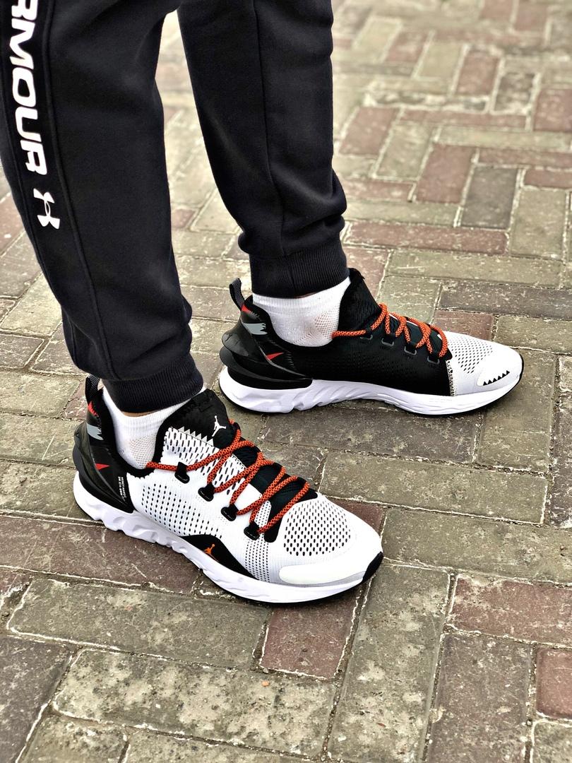 Nike Air Jordan React Havoc Black White Red 1