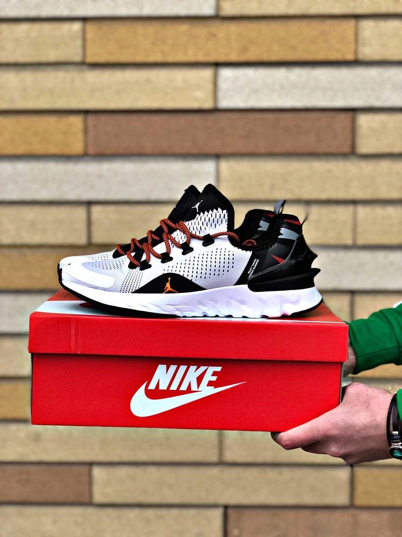 Nike Air Jordan React Havoc Black White Red 1