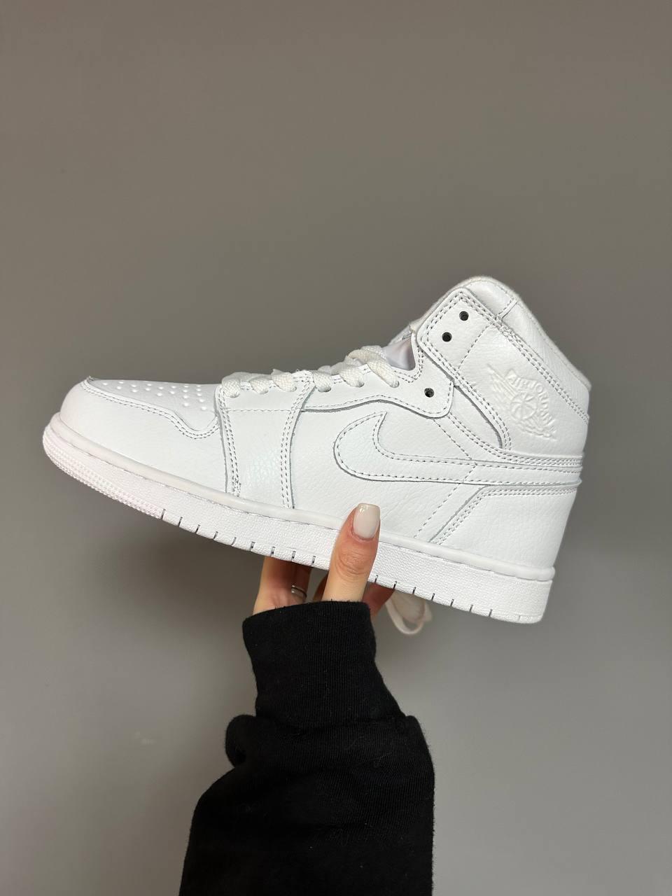 Nike Air Jordan 1 High White Fur