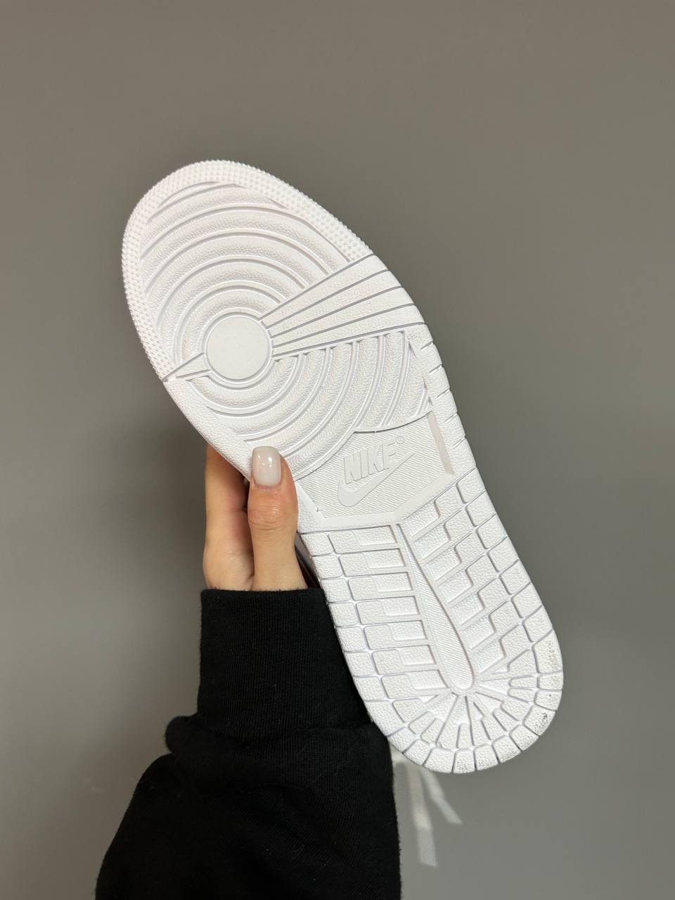 Nike Air Jordan 1 High White Fur