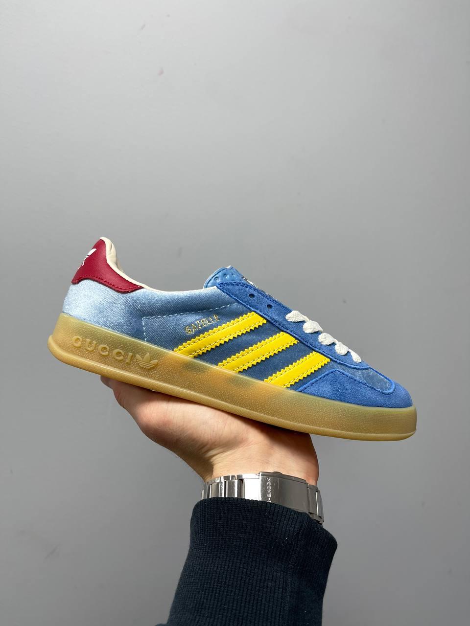 Adidas x Gucci Gazelle Blue