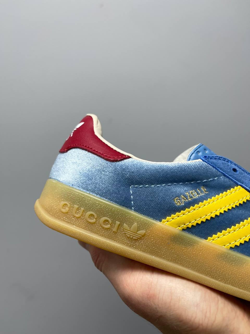 Adidas x Gucci Gazelle Blue