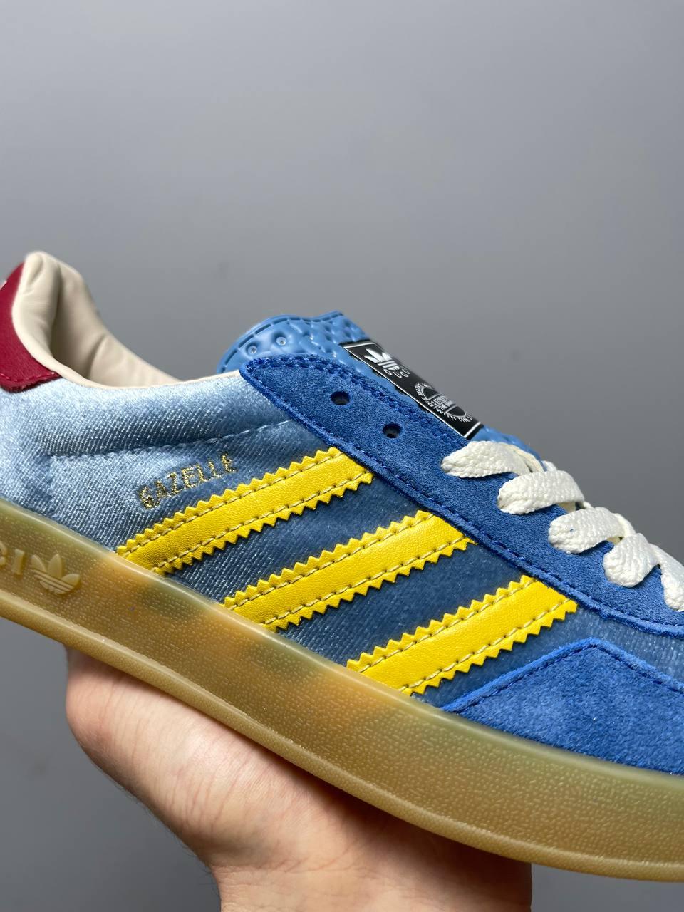 Adidas x Gucci Gazelle Blue