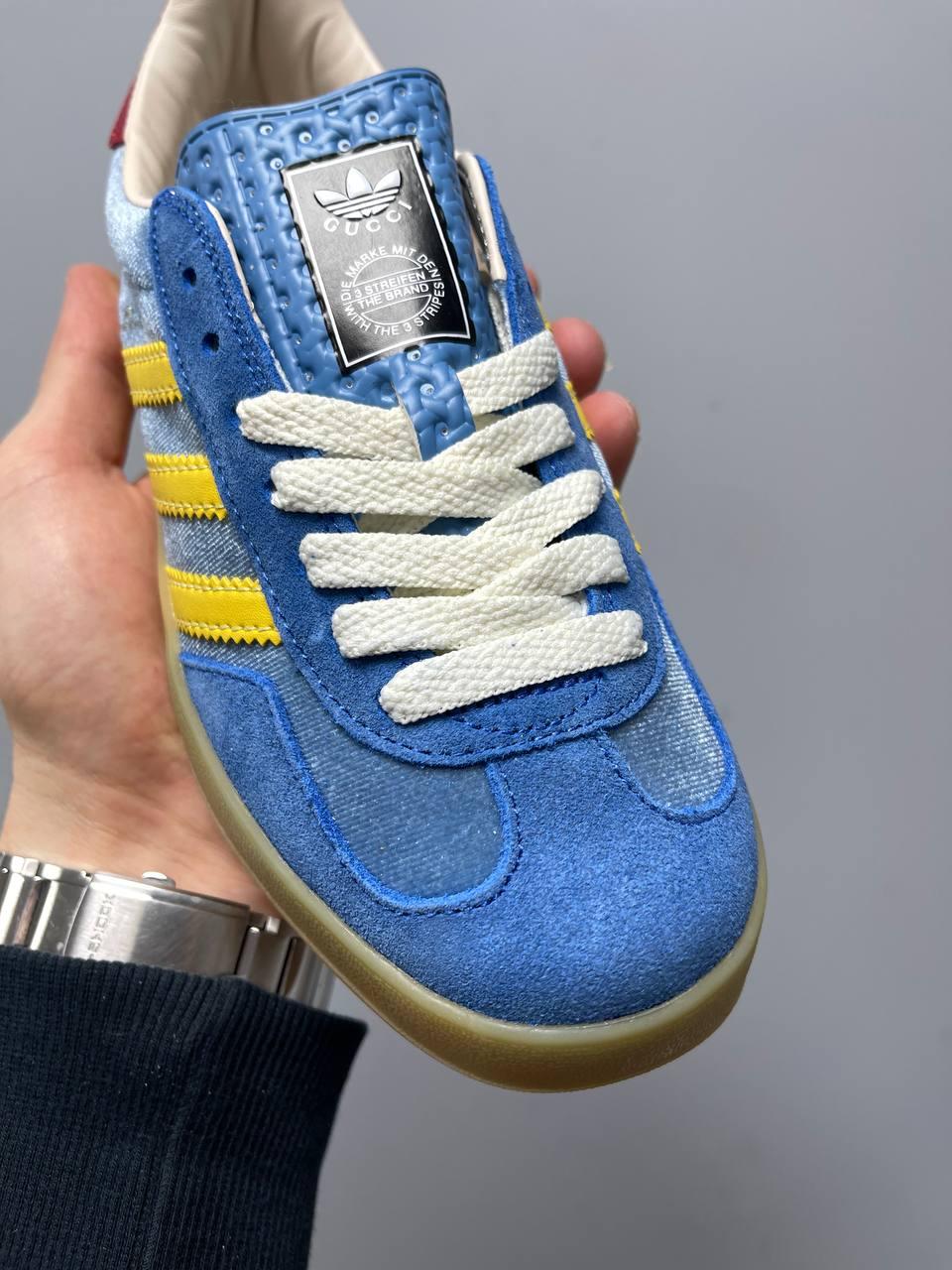 Adidas x Gucci Gazelle Blue