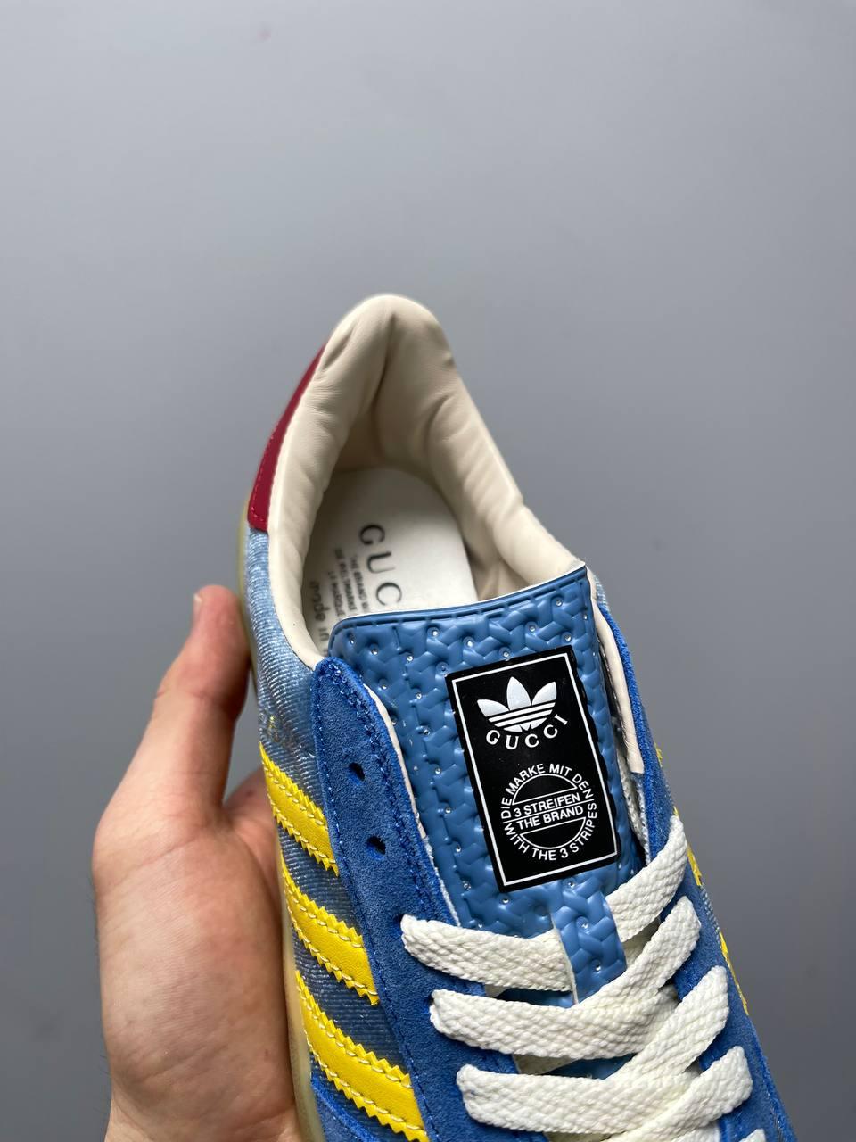 Adidas x Gucci Gazelle Blue