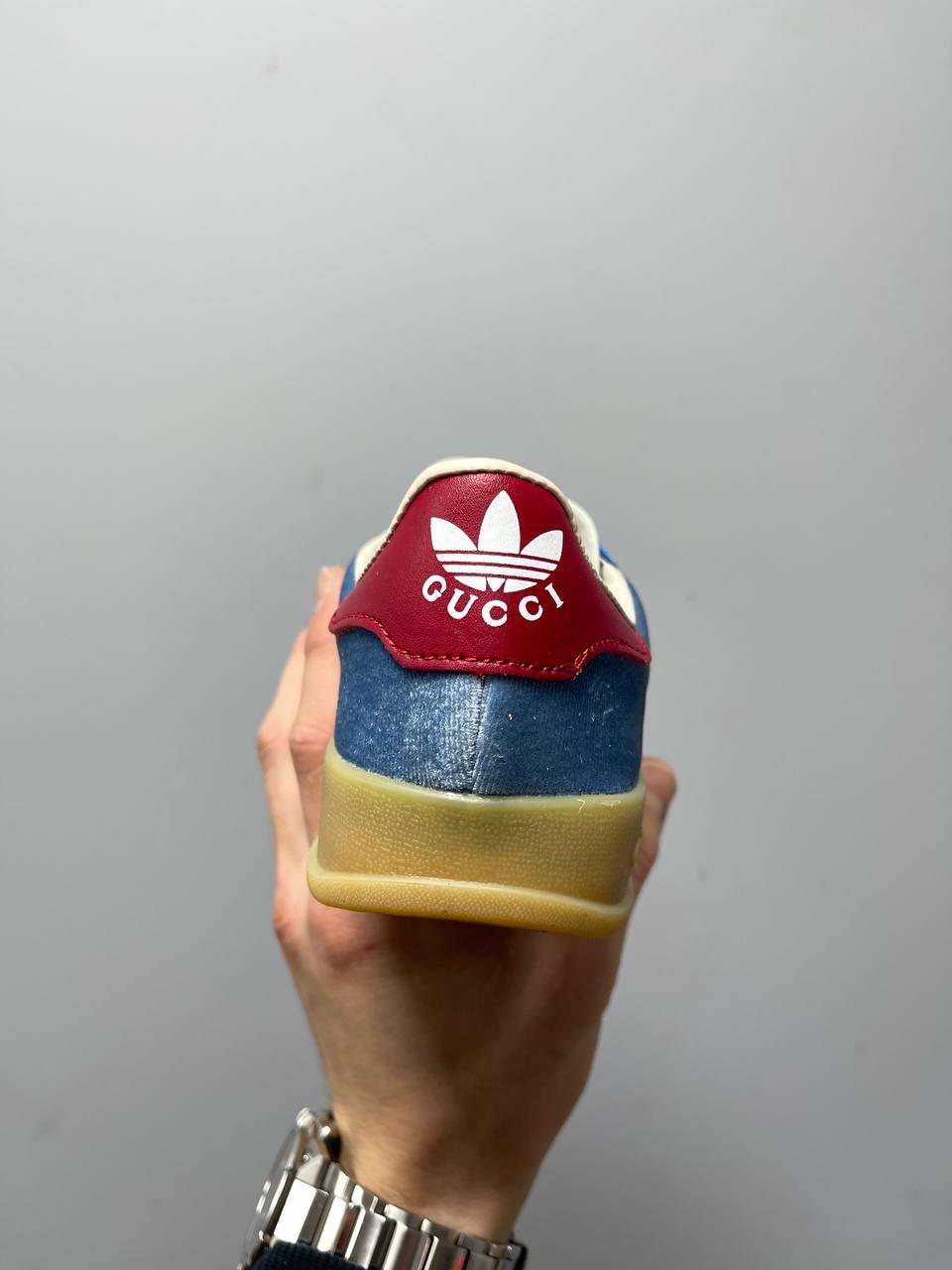 Adidas x Gucci Gazelle Blue
