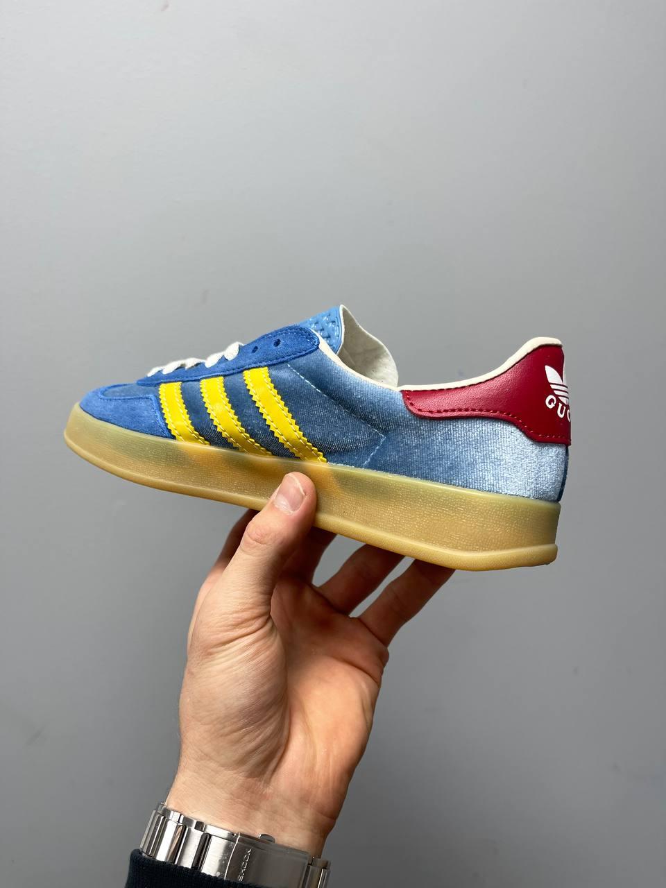 Adidas x Gucci Gazelle Blue