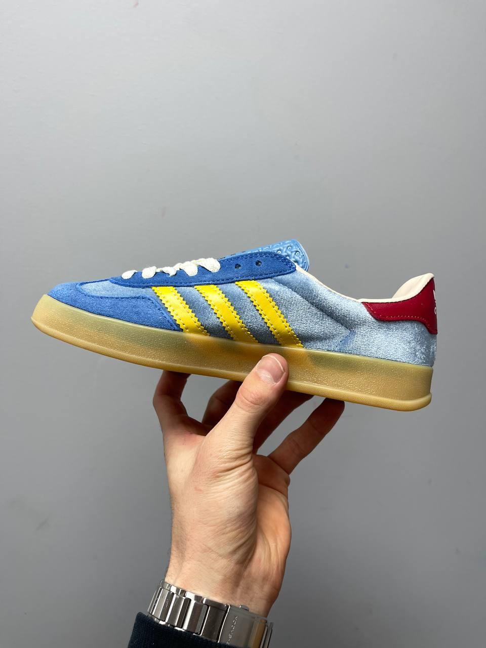 Adidas x Gucci Gazelle Blue