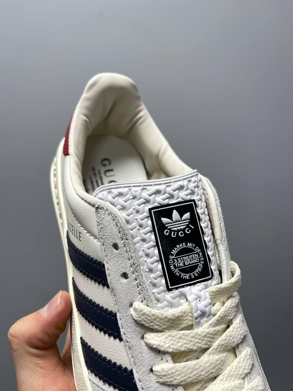Adidas x Gucci Gazelle White