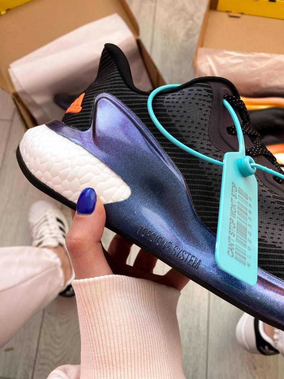 Adidas Alphabounce Black Blue White
