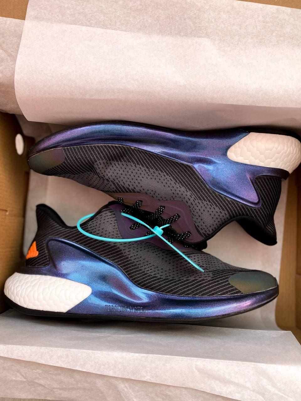 Adidas Alphabounce Black Blue White