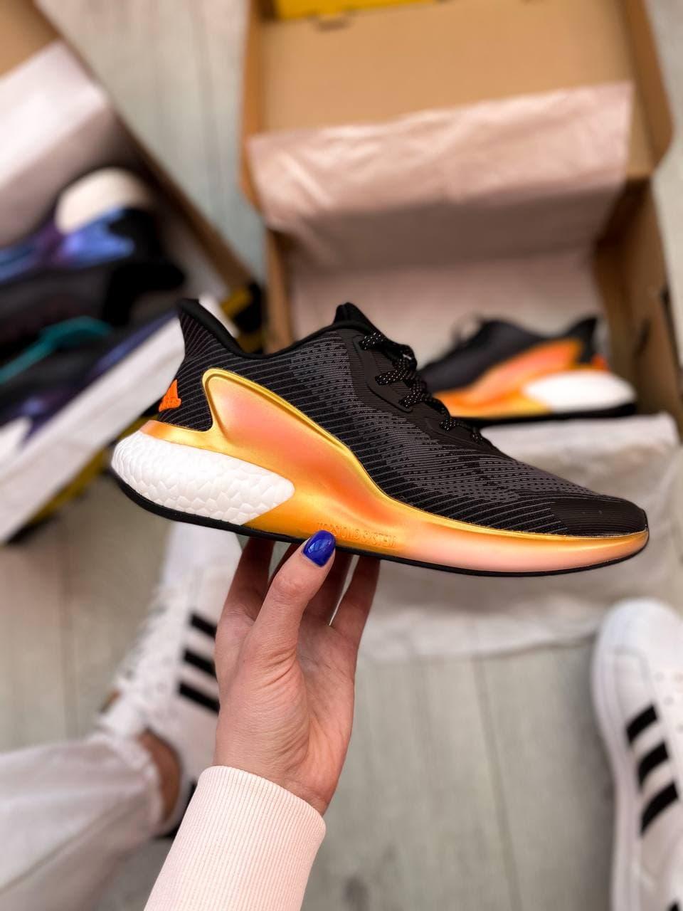 Adidas Alphabounce Black Orange White