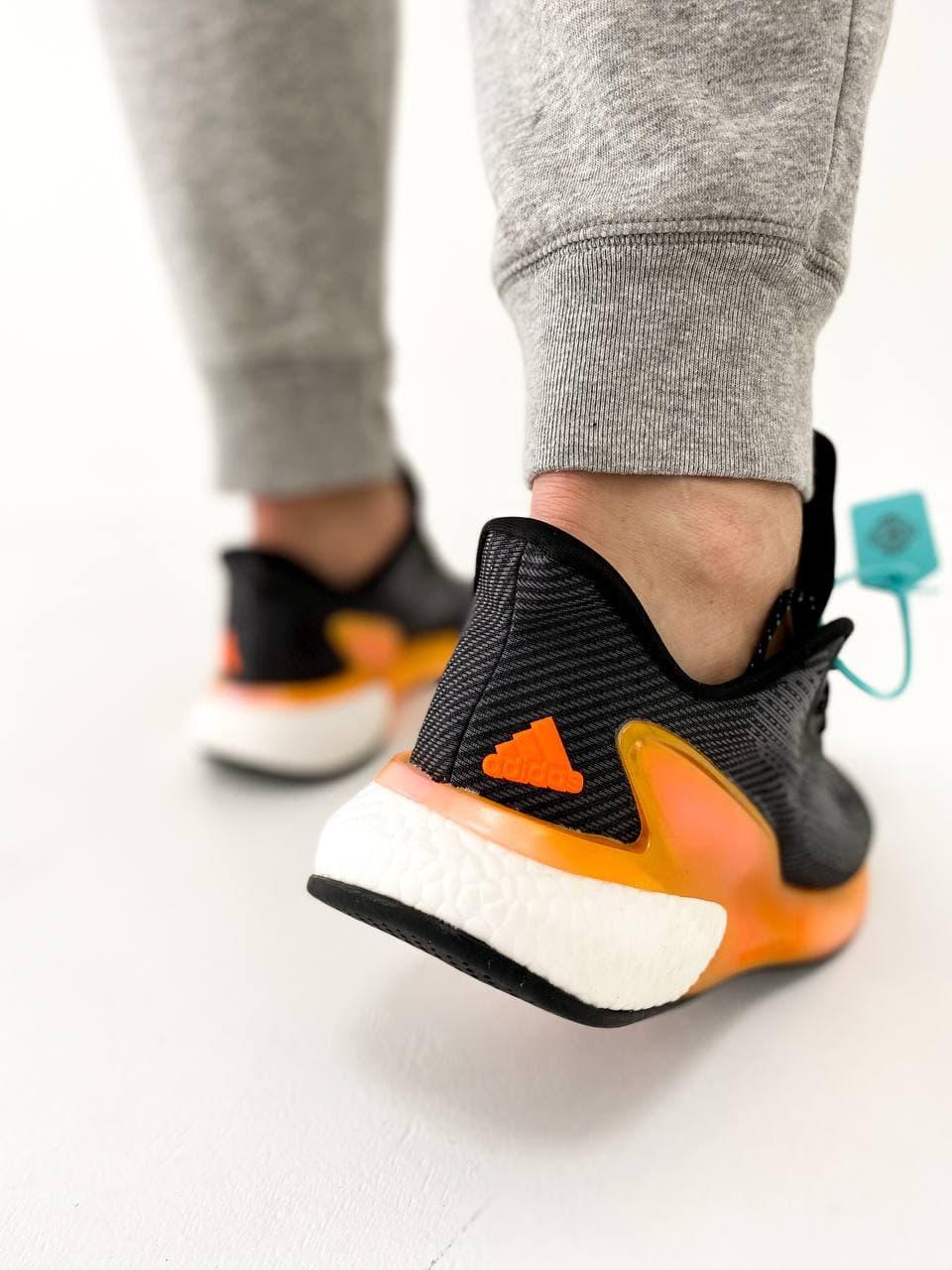 Adidas Alphabounce Black Orange White