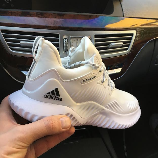 Adidas Alphabounce Beyond M Elastic White