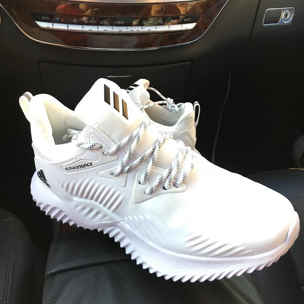 Adidas Alphabounce Beyond M Elastic White
