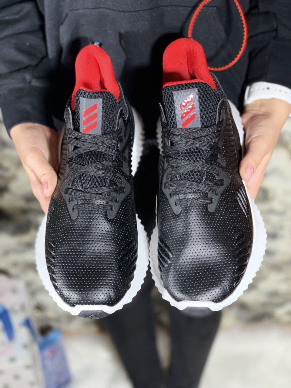Adidas Alphabounce Black White