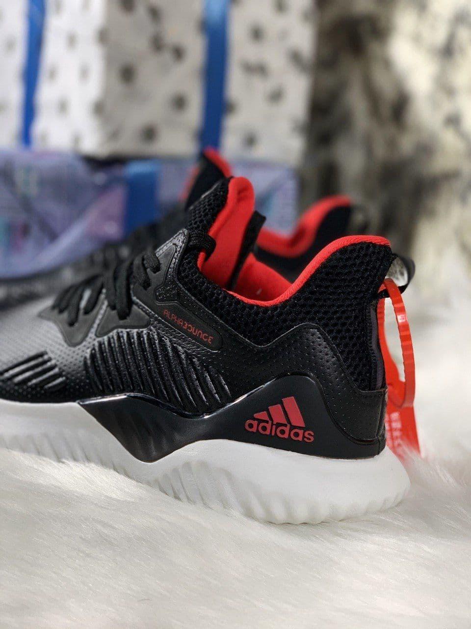 Adidas Alphabounce Black White