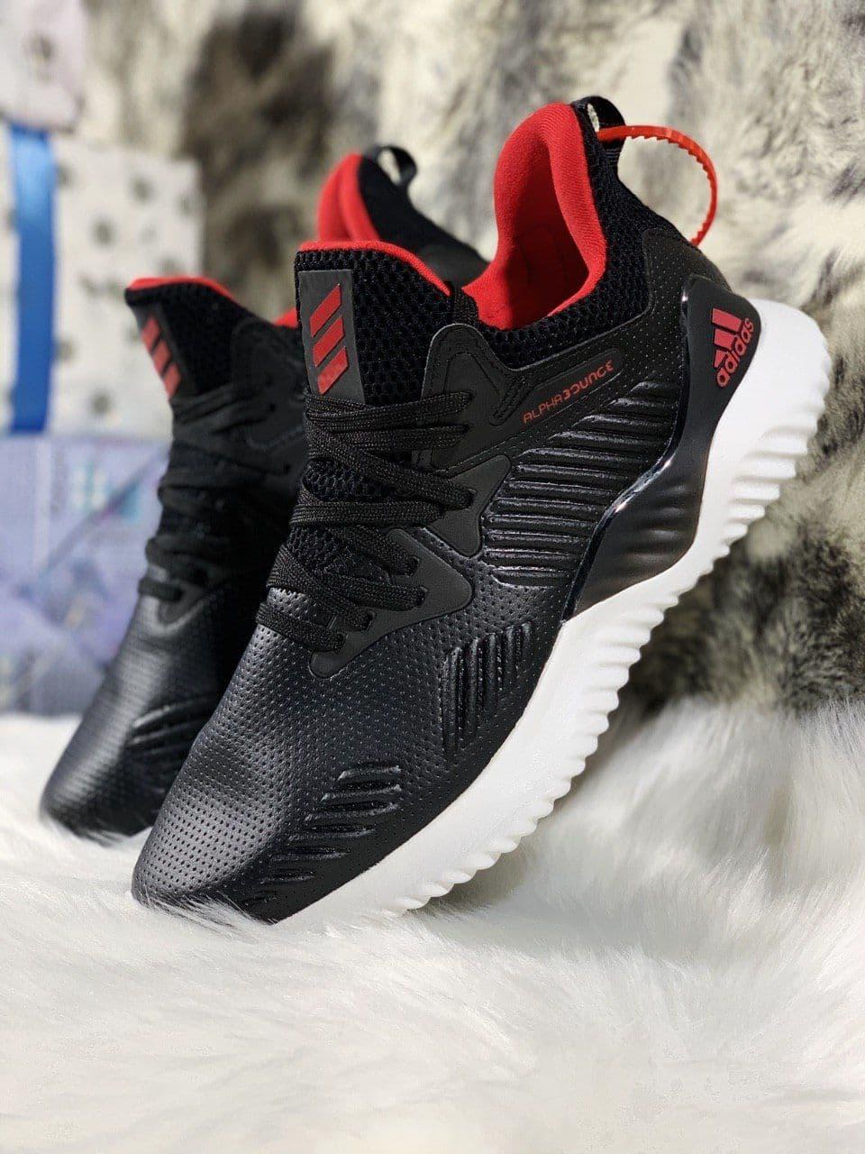 Adidas Alphabounce Black White