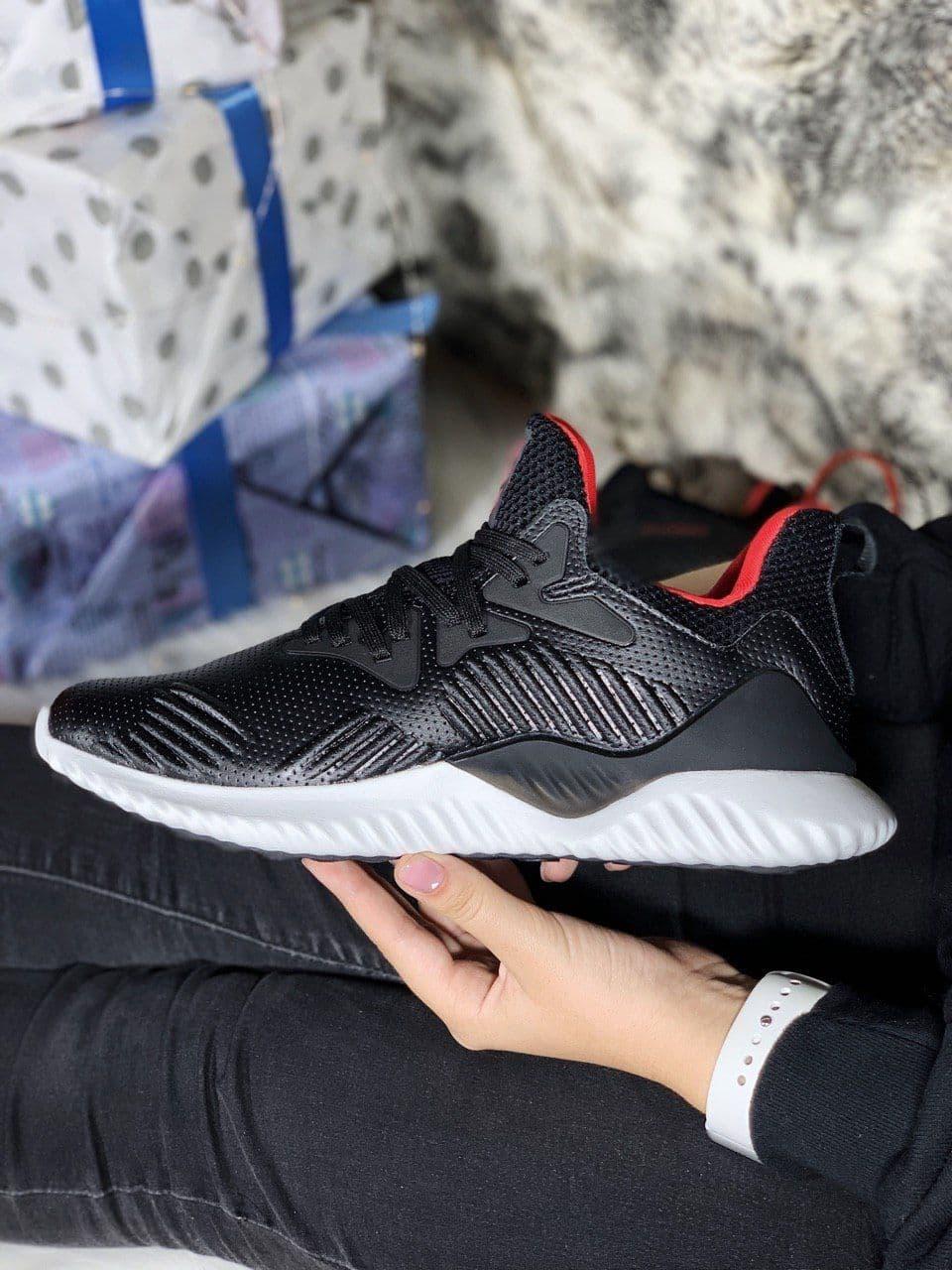 Adidas Alphabounce Black White