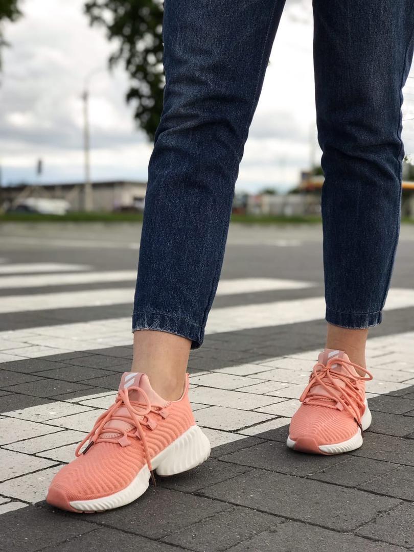 Adidas Alphabounce Pink White