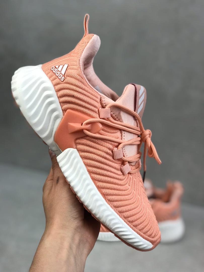 Adidas Alphabounce Pink White
